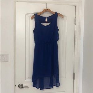 Blue dress